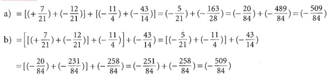 7. Klasse Mehrgliedrige Summen Beispiele mit Lösungen-2