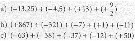 7. Klasse Mehrgliedrige Summen Beispiele mit Lösungen-4