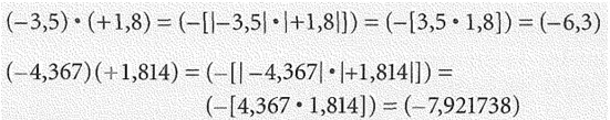 7. Klasse Multiplikation Beispiele mit Lösungen-1