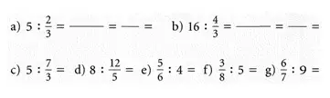 5. und 6. Klasse Division von natürlichen Zahlen und Brüchen mit Lösungen 5