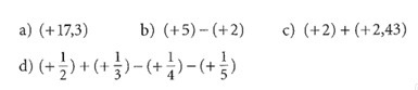 7. Klasse Darstellung auf der Zahlenachse Beispiele mit Lösungen 6